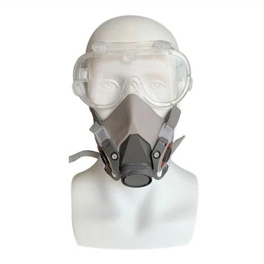 410 Samonasávacia plynová maska ​​s bezpečnostným filtrom pre priemyselnú ochranu dýchacích ciest