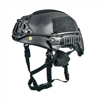 Čierna balistická nepriestrelná prilba Wendy