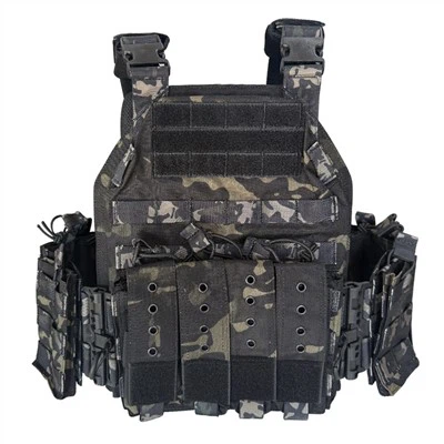 Taktická vesta pre mužov Outdoorová tréningová vesta s rýchlym odopínaním, nastaviteľná pre dospelých