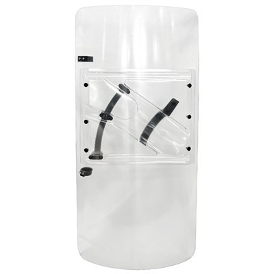 Transparentný bezpečnostný štít